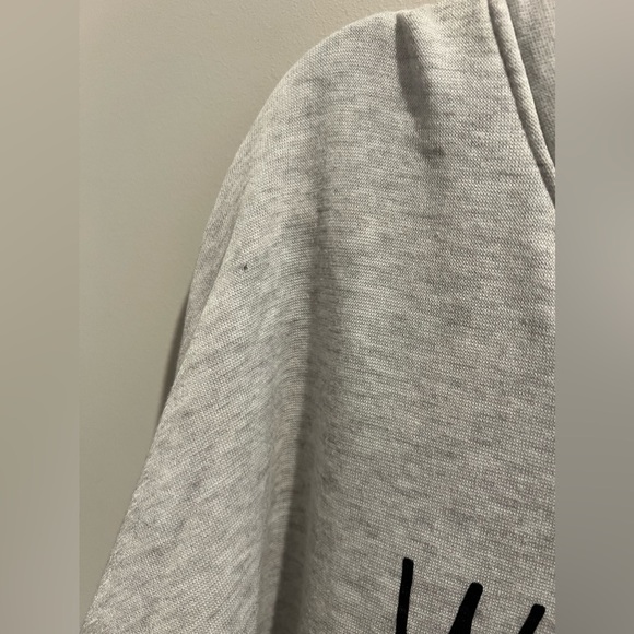 Rae Dunn “Weekend” Pullover Sweatshirt, Light Gray - Picture 4 of 5